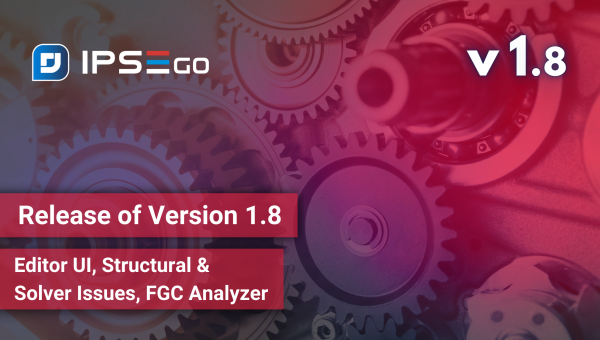 What is new in IPSE GO Version 1.8